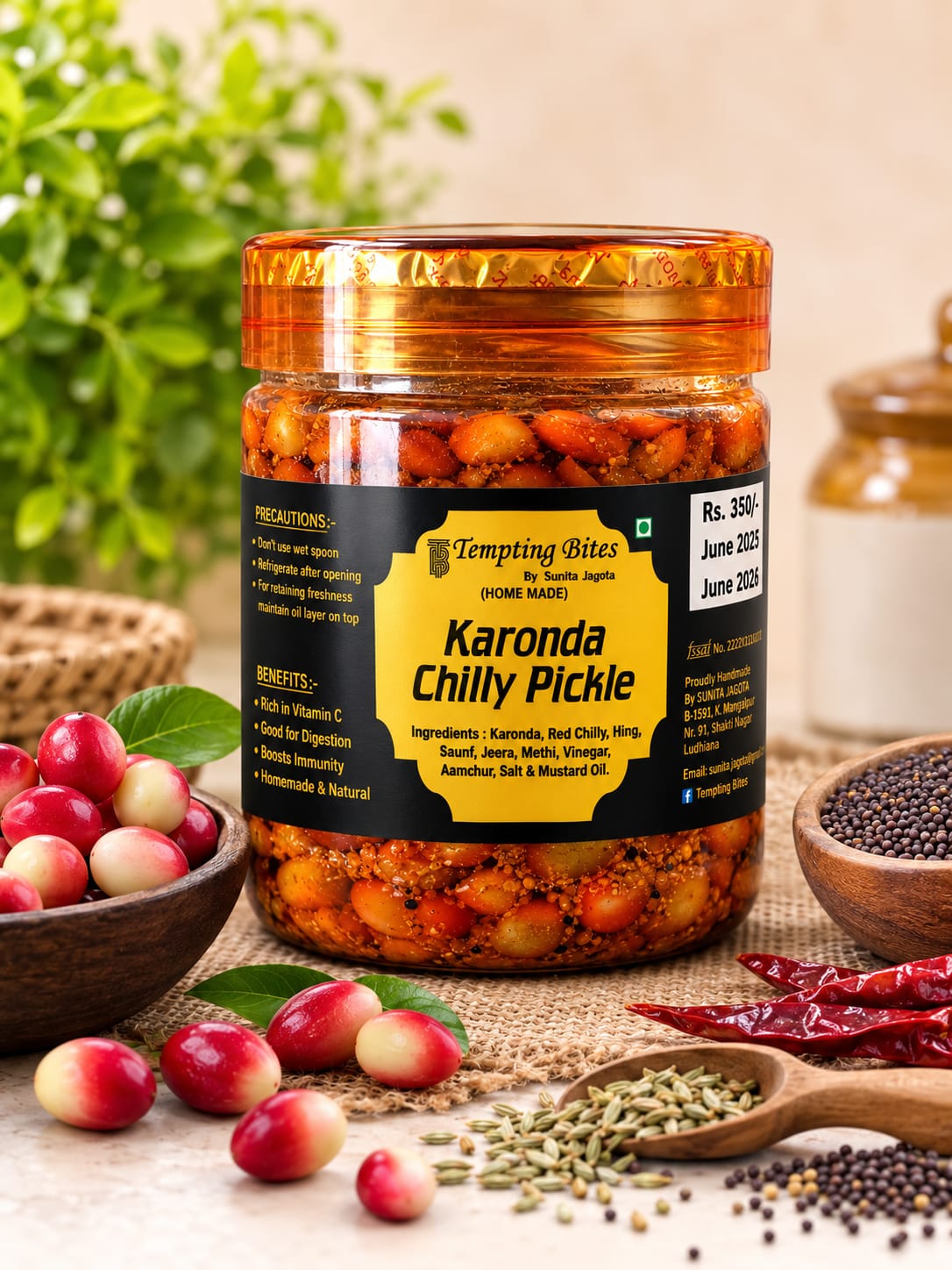 Karonda Chilly Pickle